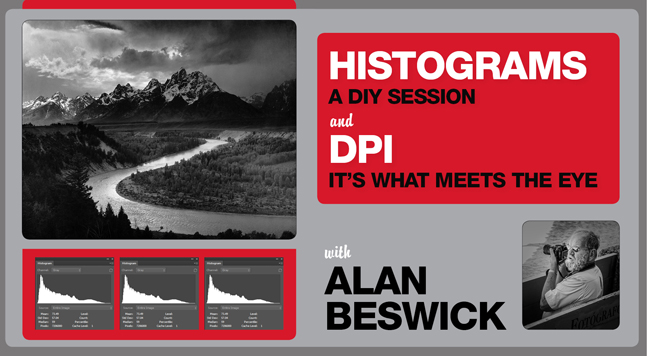 Histograms and DPI with Alan Beswick