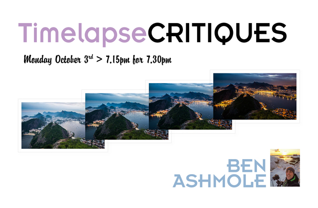 Timelapse Critiques with Ben Ashmole